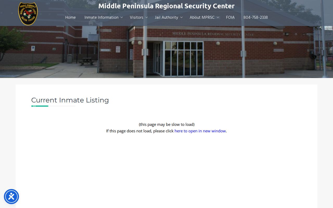 King and Queen County released inmate current-list starting point